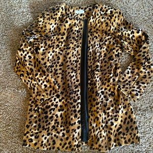 Soft, leopard print jacket that I just don’t wear anymore !